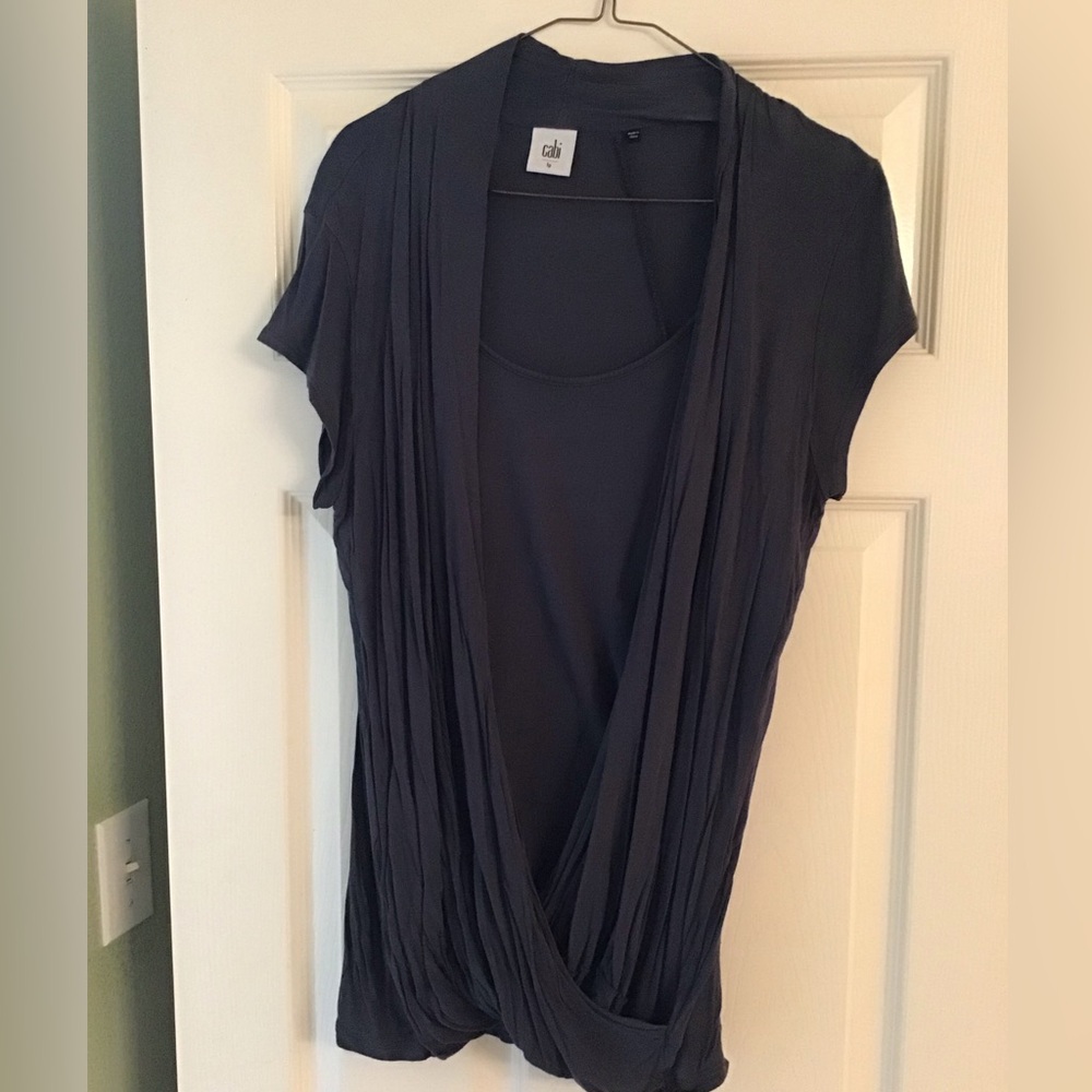 Cabi perfect tee.Slate grey
